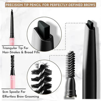Dual-sided Eyebrow Retractable Pencil