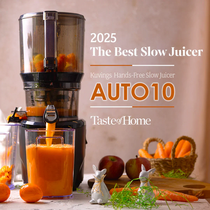 Cold Press Juicer, 5.3 Inch Large Feed Opening, Slow Masticator Chute, For Whole Vegetables and Fruits, High Yield, Easy to Clean Springtok Steel