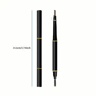 Waterproof Double-Headed Eyebrow Penciwith Sweat-ResistantBrush