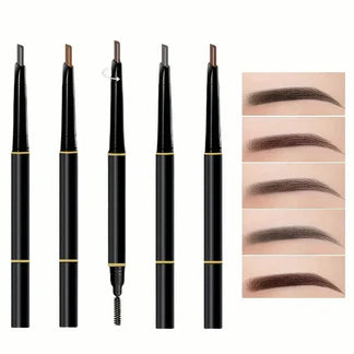 Waterproof Double-Headed Eyebrow Penciwith Sweat-ResistantBrush